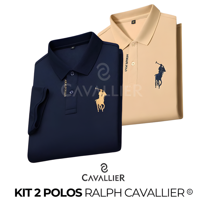 Kit 02 Camisas Polo Ralph Cavallier®