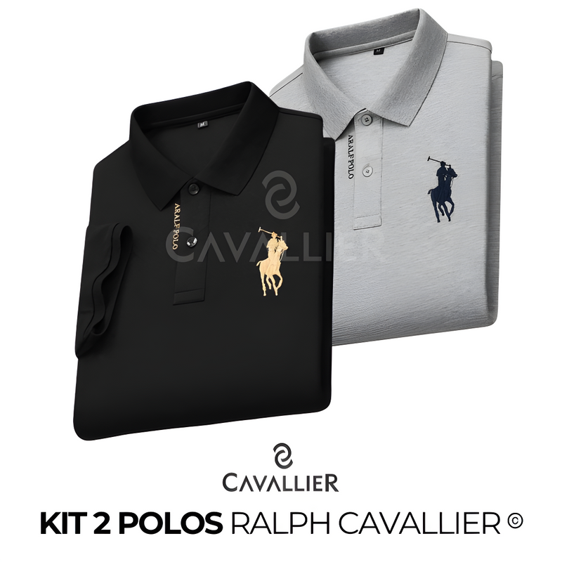 Kit 02 Camisas Polo Ralph Cavallier®