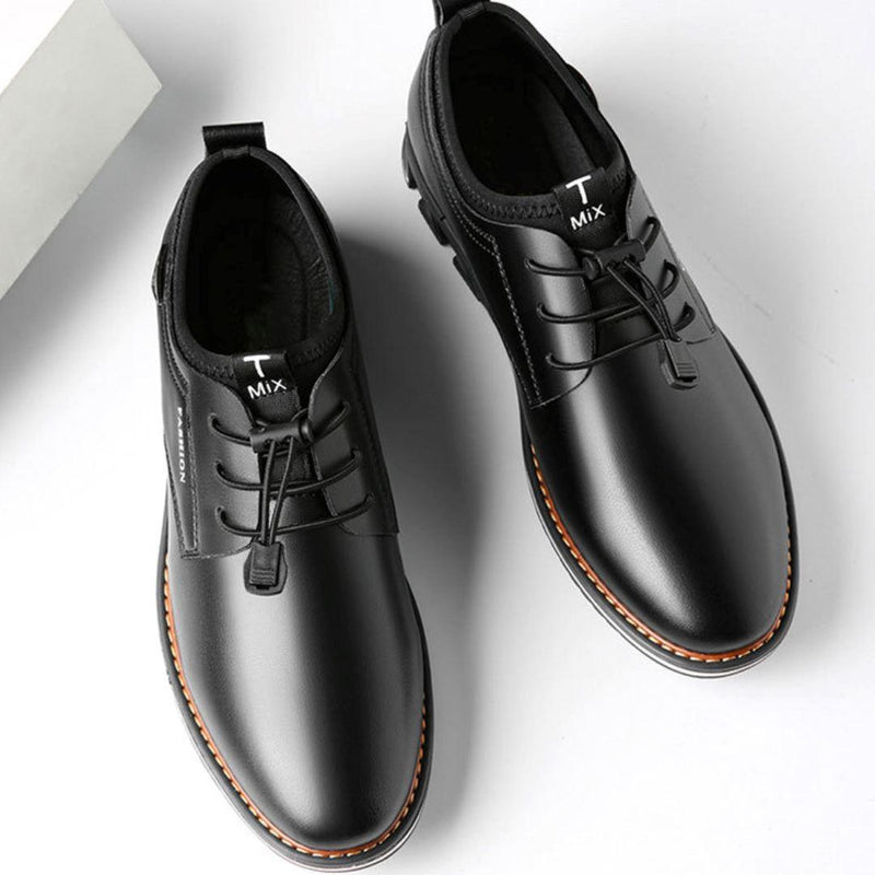 Sapato Masculino Casual de Couro Elegance - Cavallier